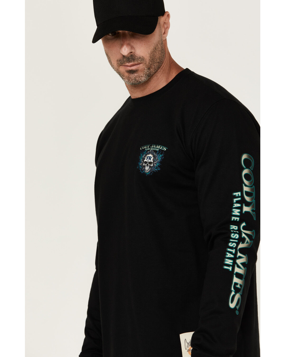 Cody James Men's FR Pyro Long Sleeve Graphic T-Shirt