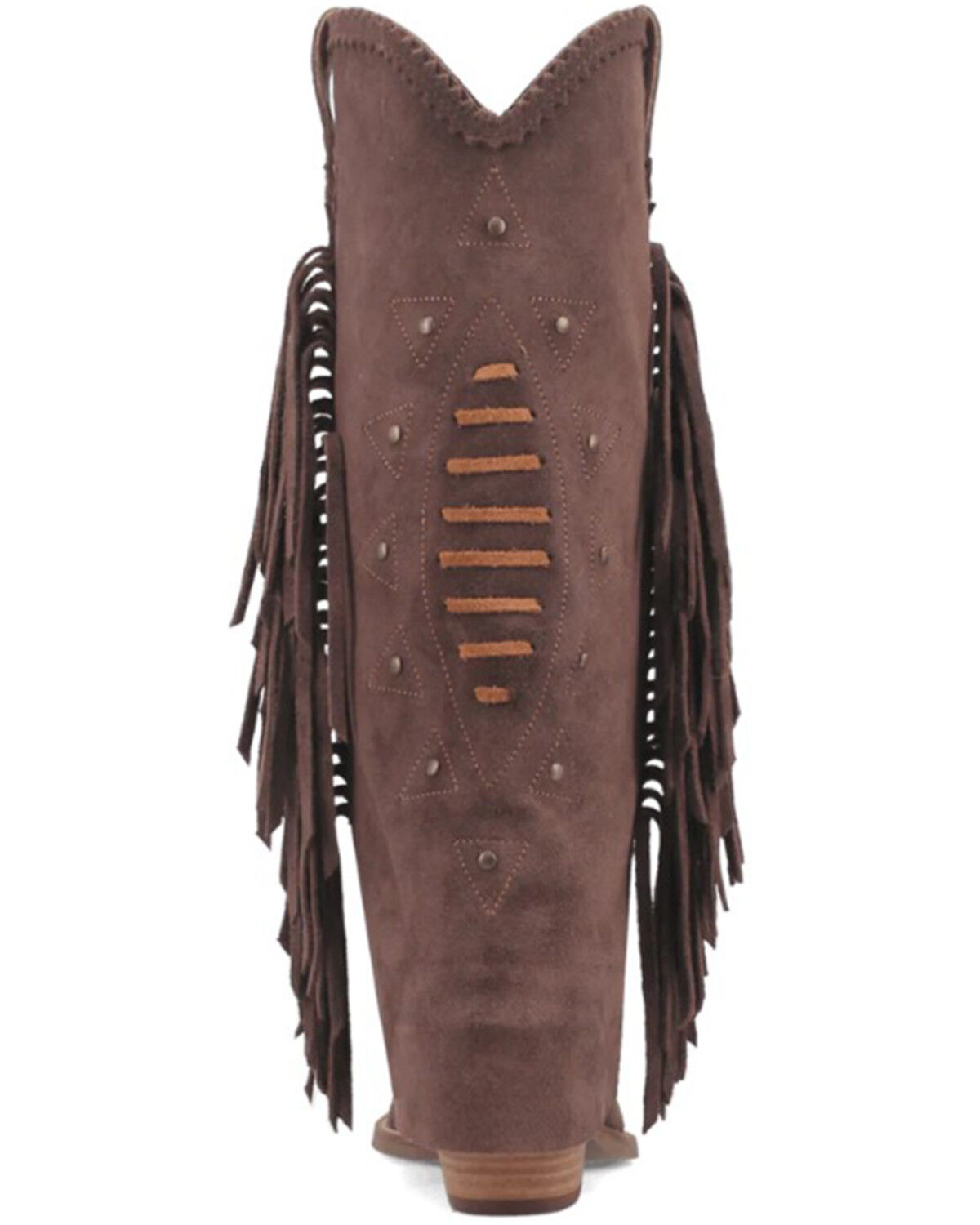 Dingo Women's Spirit Trail Fringe Tall Western Boots - Round Toe