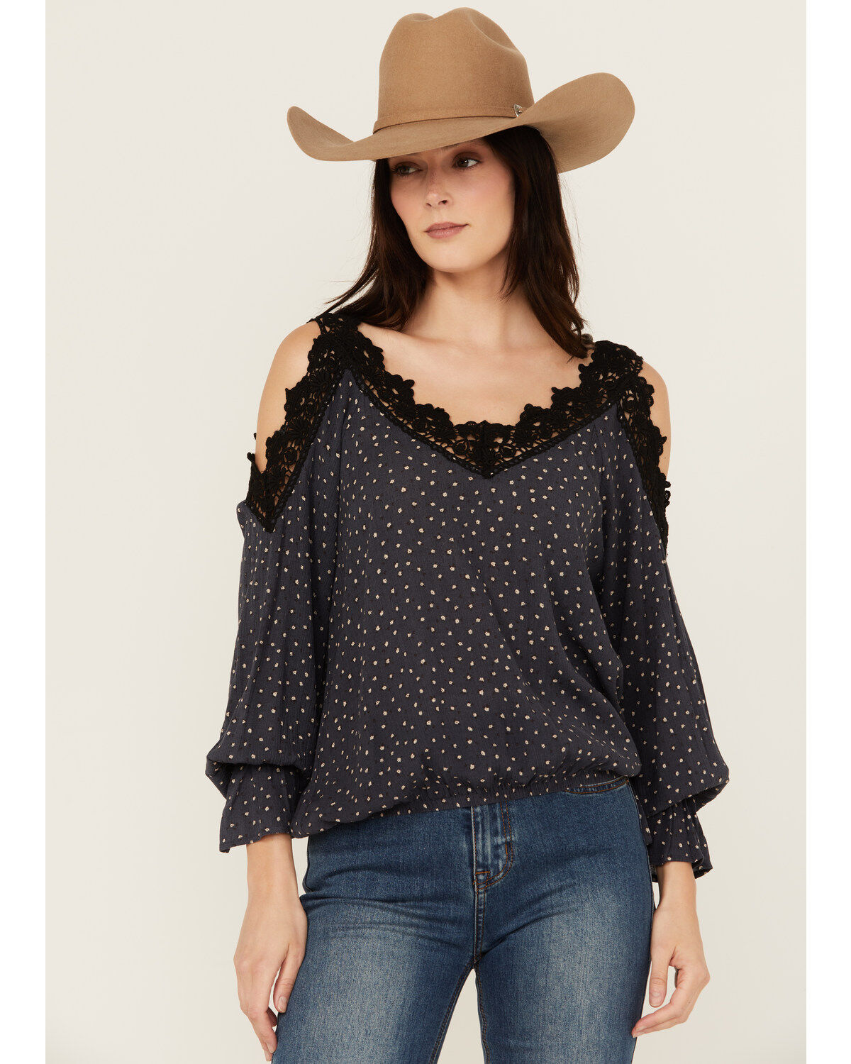 Wild Moss Women's Cold Shoulder Top