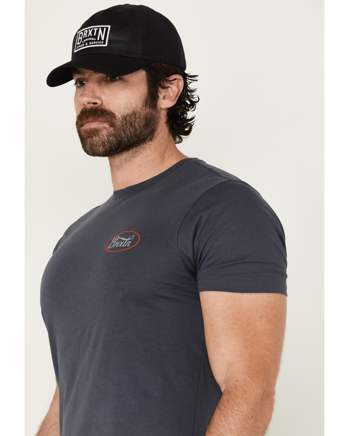 Brixton Men's Parsons Logo Short Sleeve Graphic T-Shirt