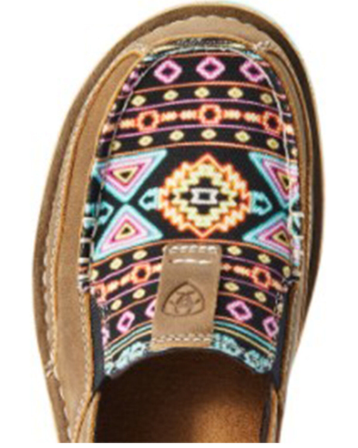 Ariat Women's Neon Lights Southwestern Print Casual Slip-On Cruiser - Moc Toe