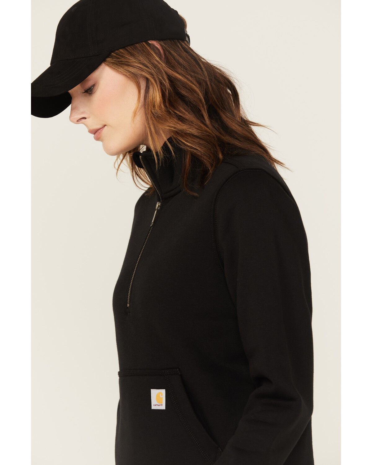 Carhartt Women's Relaxed Fit Midweight Half-Zip Pullover