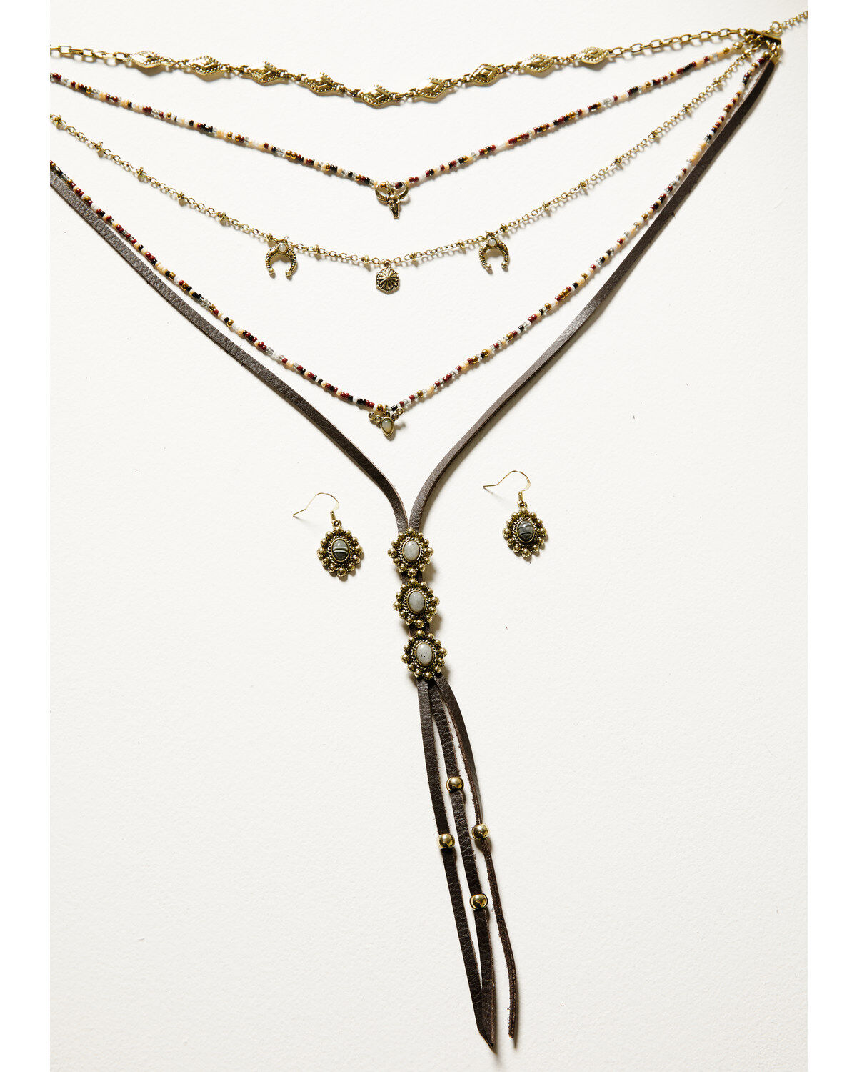 Shyanne Women's Soleil Layered Jewelry Set - 2 Piece