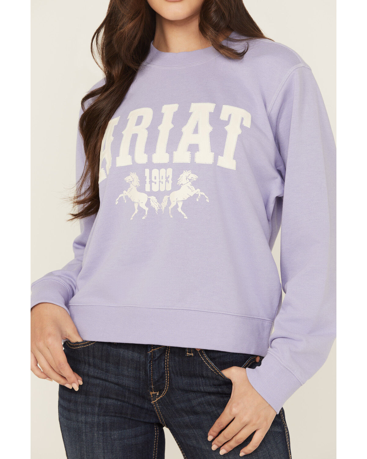 Ariat Women's Boot Barn Exclusive Horse Logo Crewneck