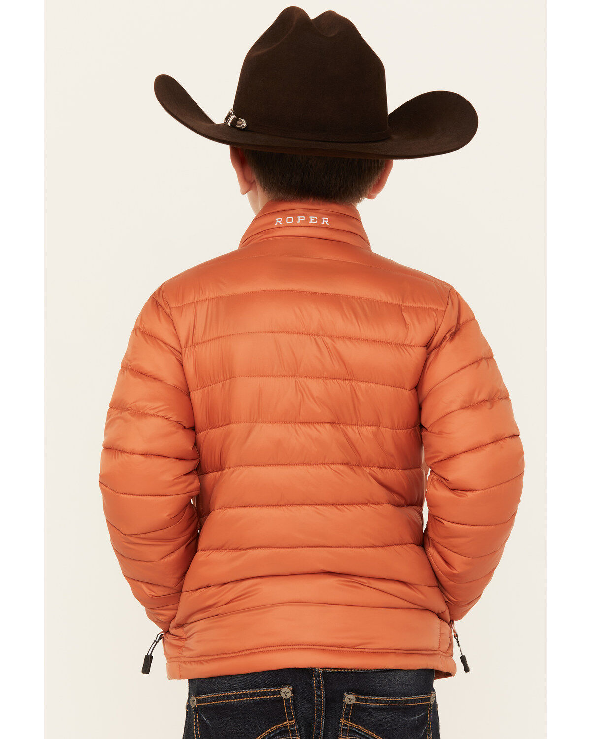 Roper Boys' Quilted Parachute Puffer Jacket