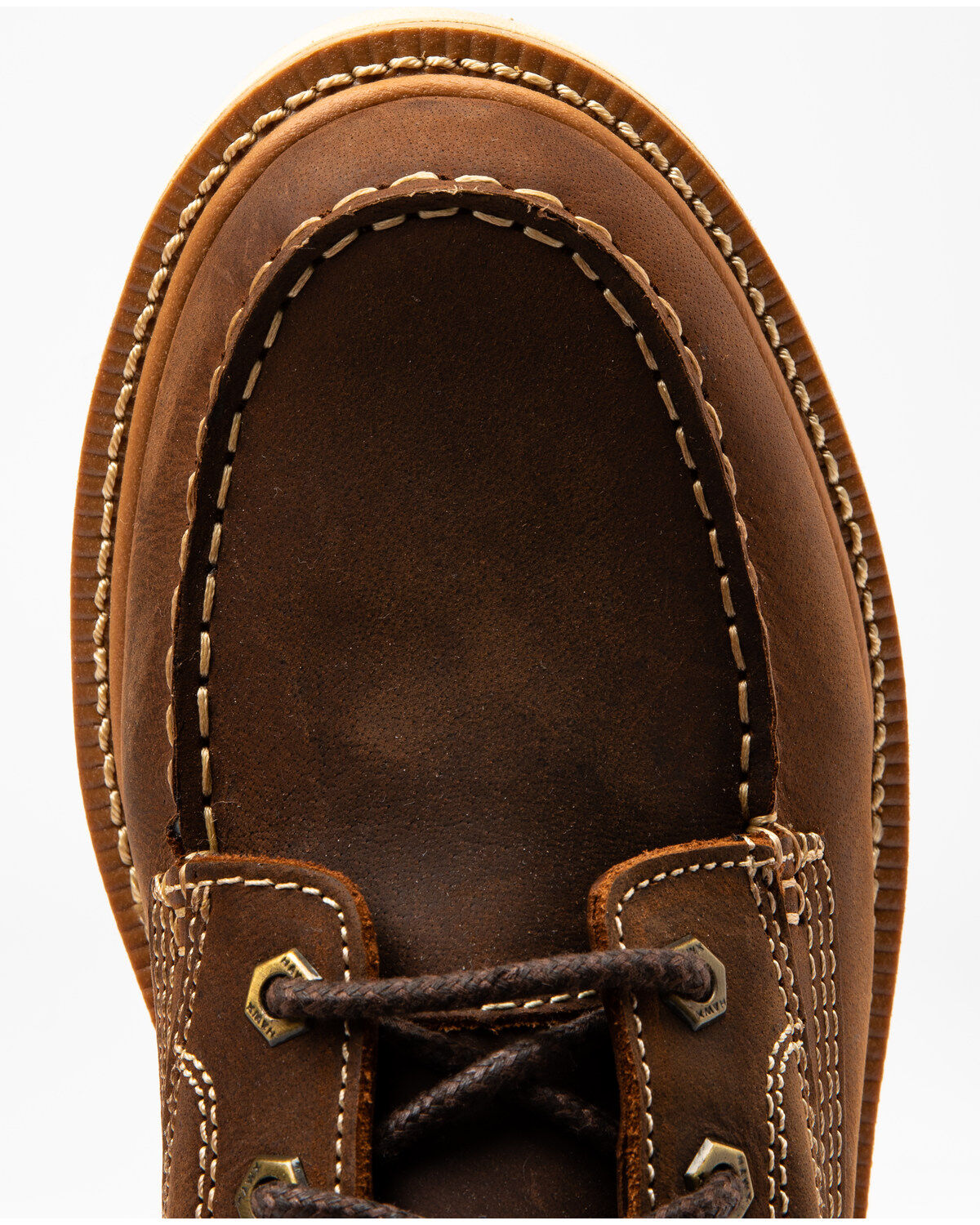 Hawx Men's 8" Grade Work Boots - Moc Toe