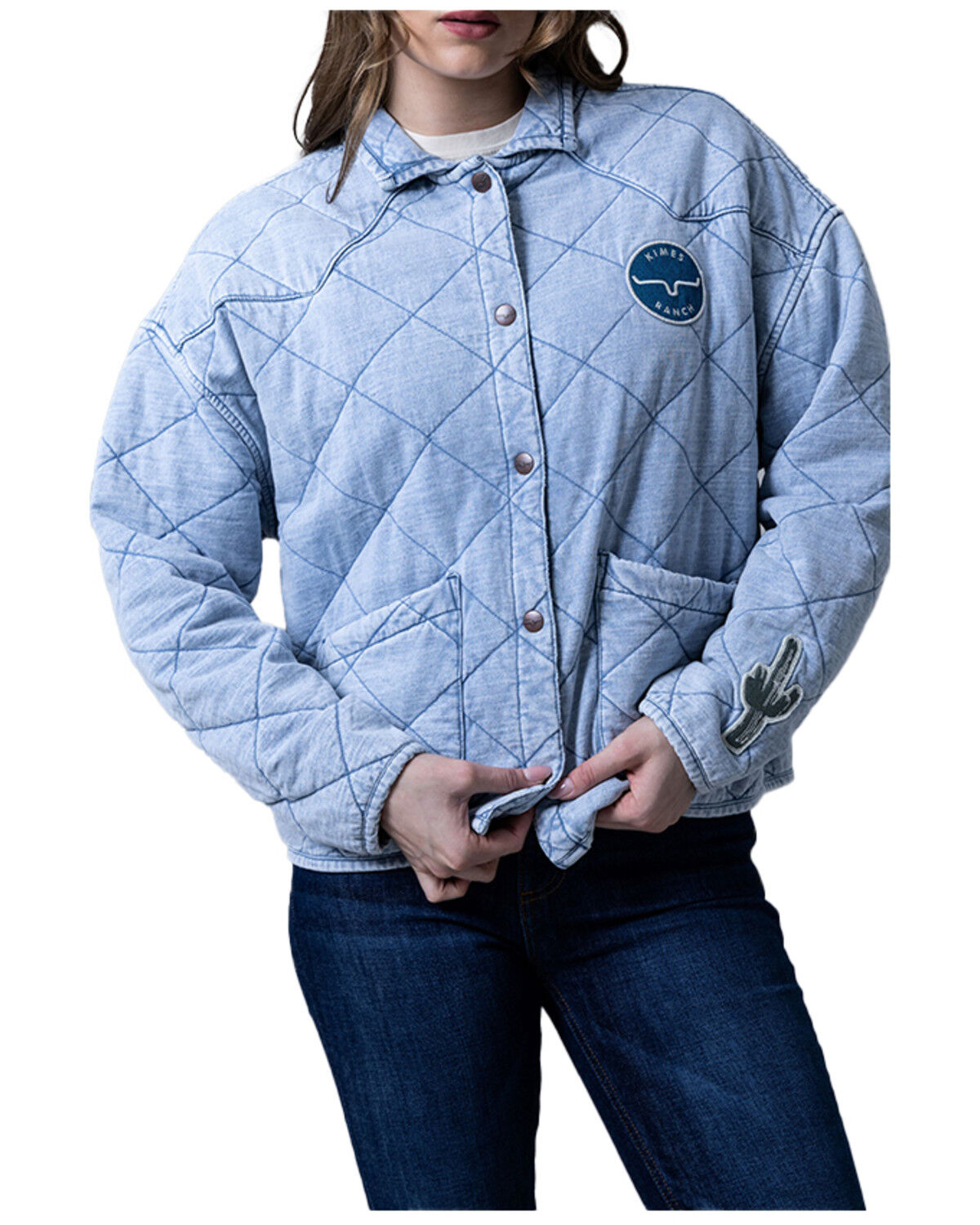 Kimes Ranch Women's Quilted Patch Jacket