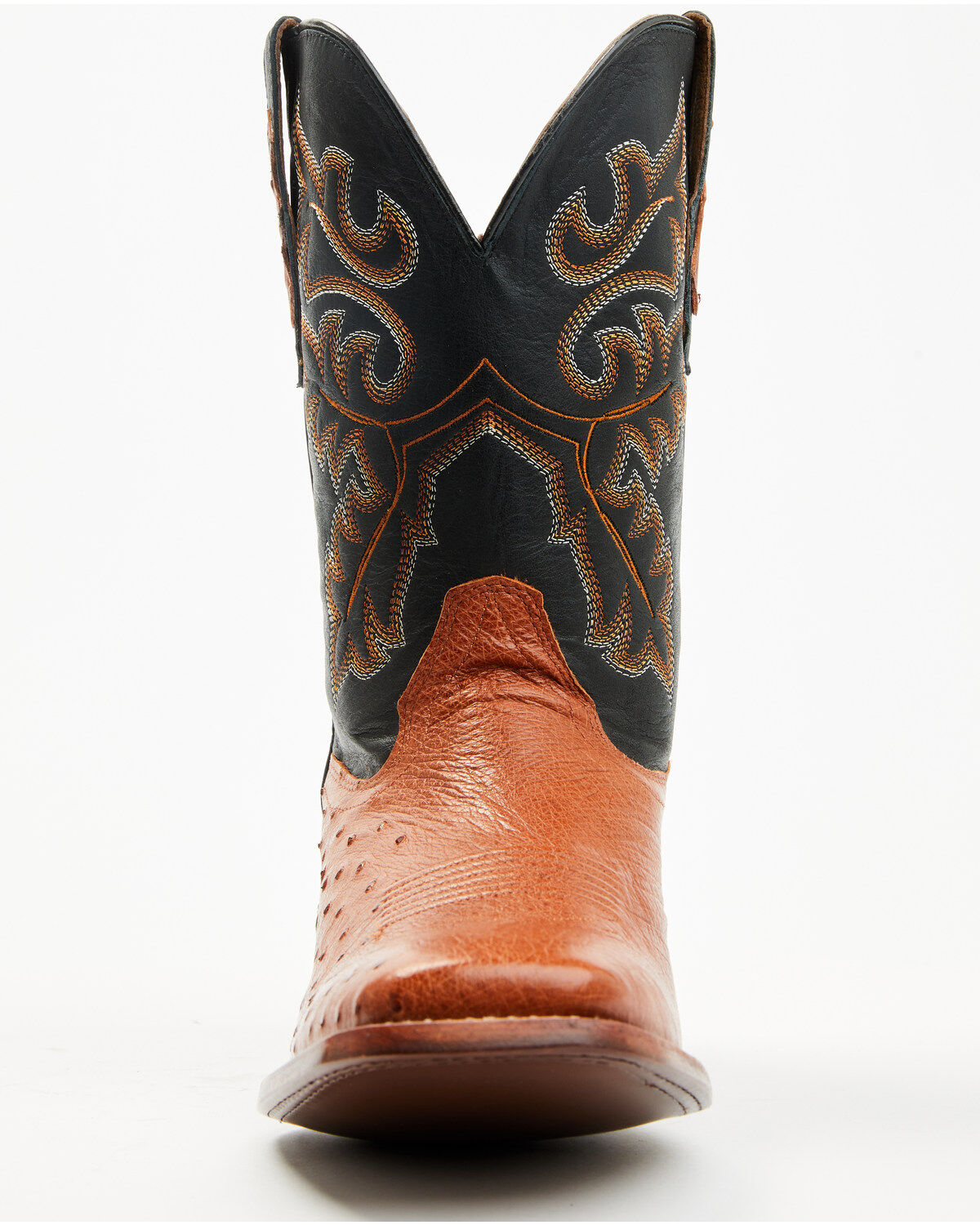 Cody James Men's Exotic Ostrich Western Boots - Broad Square Toe