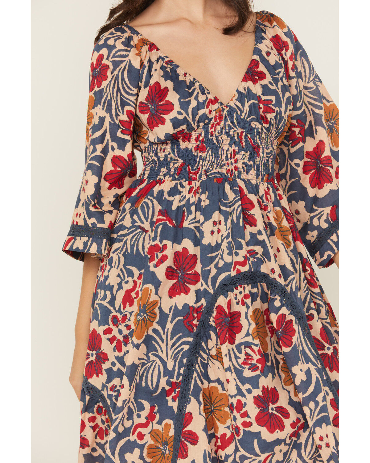 Free People Women's Dixie Floral Print Maxi Dress