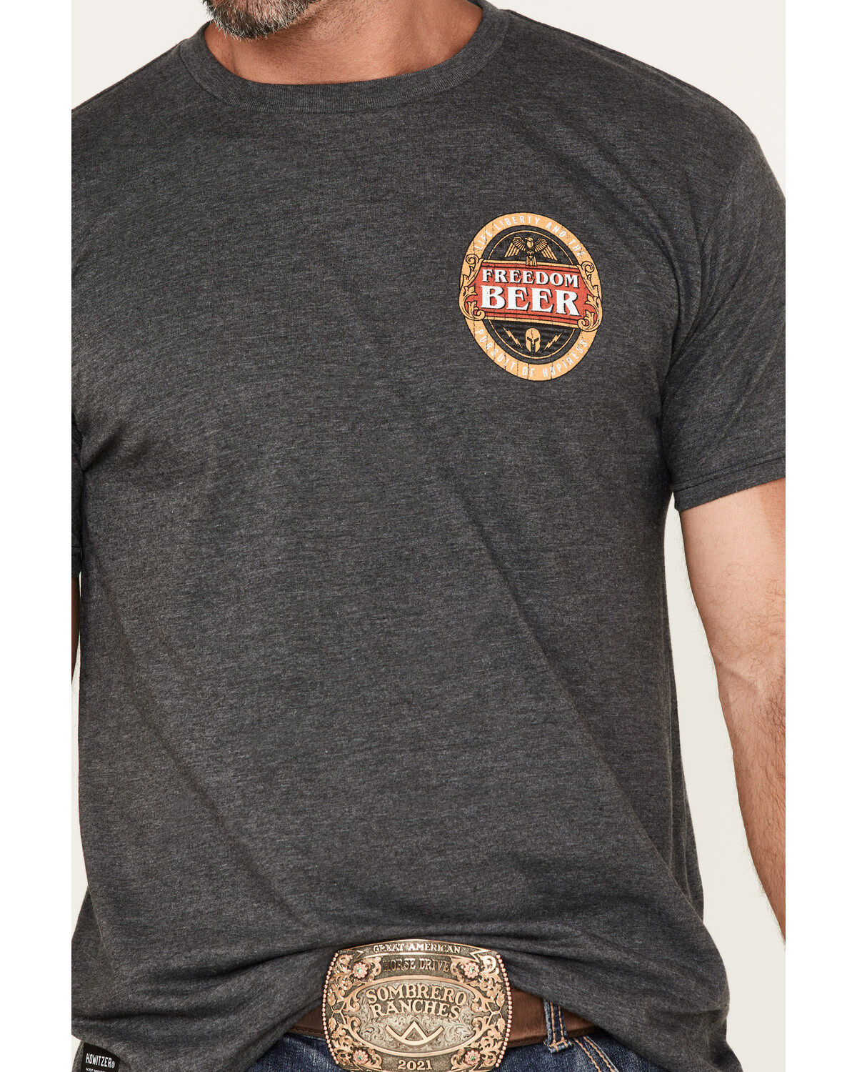 Howitzer Men's Pursuit of Happiness Graphic T-Shirt
