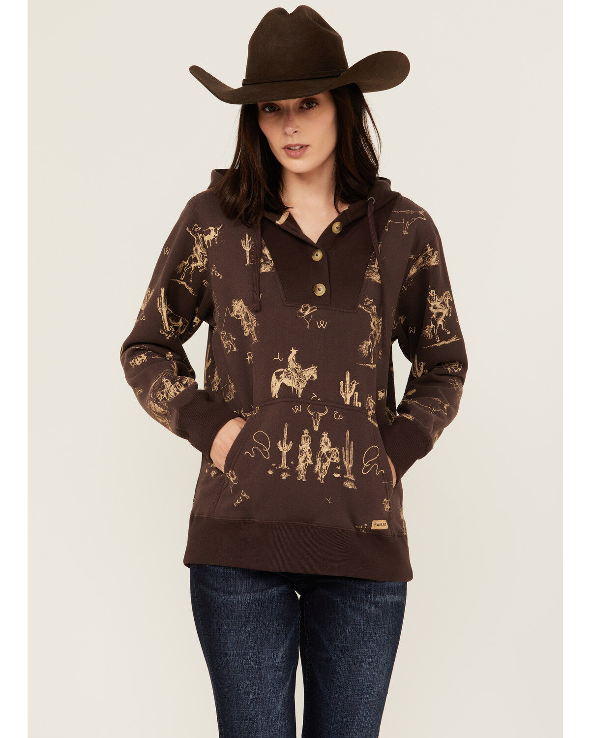 Ariat Women's Rachin' Graphic Print Hoodie