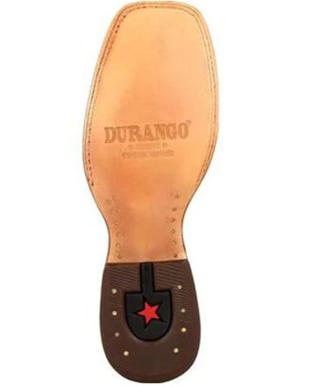 Durango Men's Wheat Brown Exotic Full-Quill Ostrich Western Boots - Square Toe