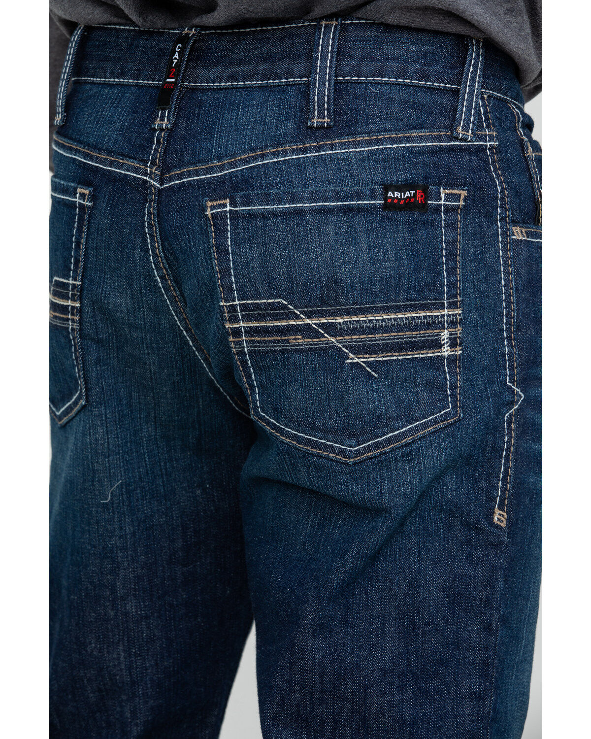 Ariat Men's FR M4 Durastretch Lineup Straight Work Jeans