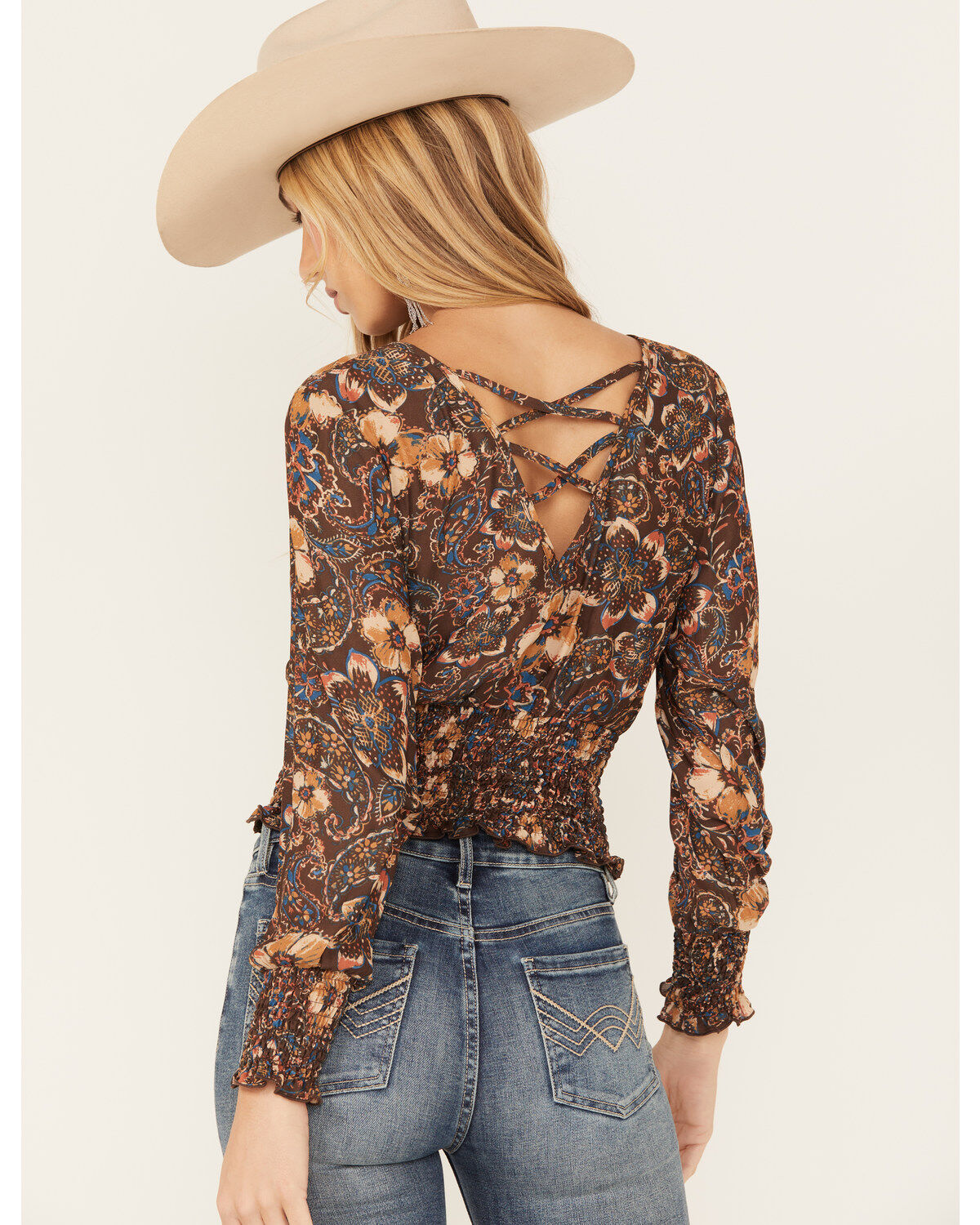 Idyllwind Women's Lula Printed Floral Blouse