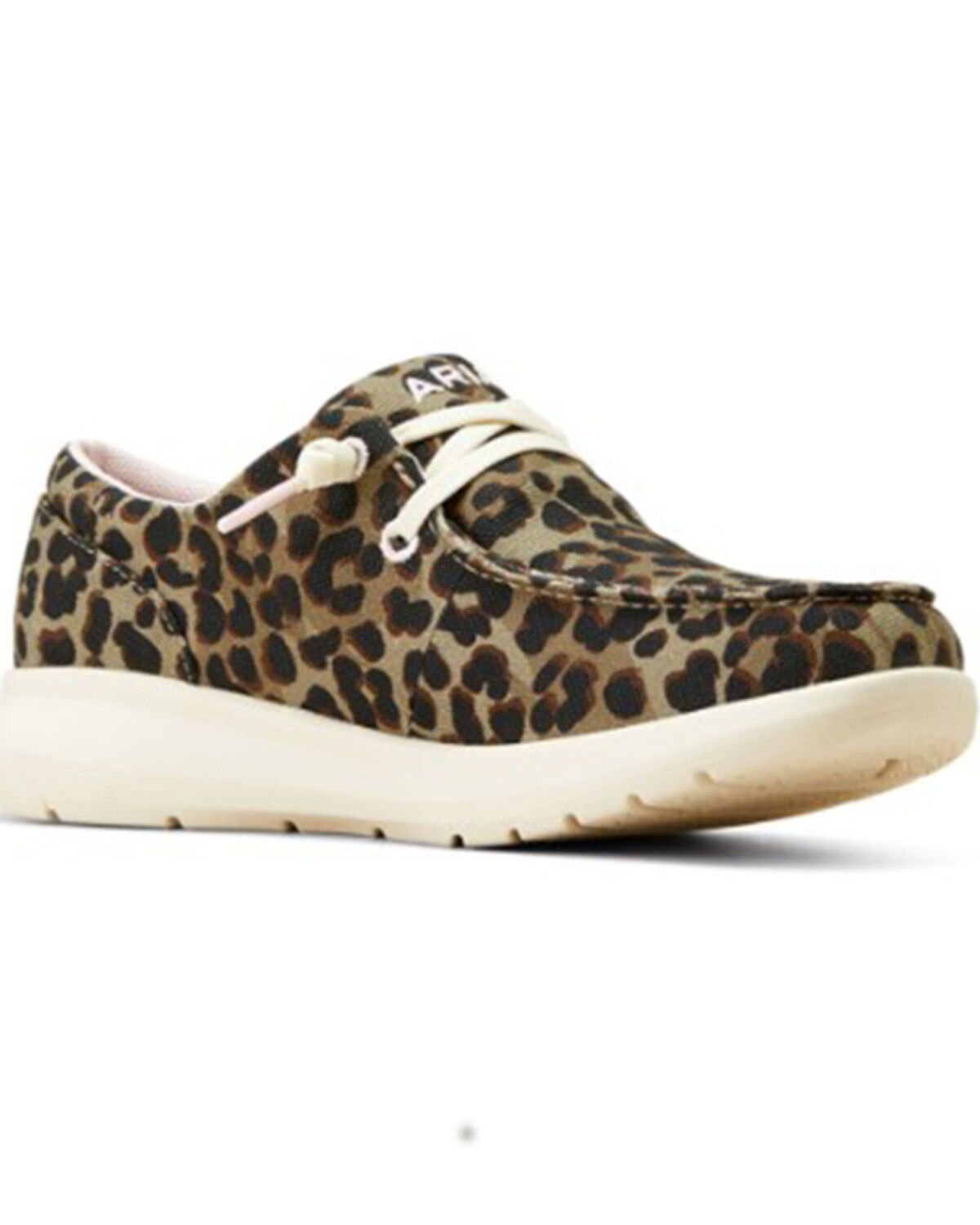Ariat Women's Hilo Leopard Print Casual Shoes - Moc Toe