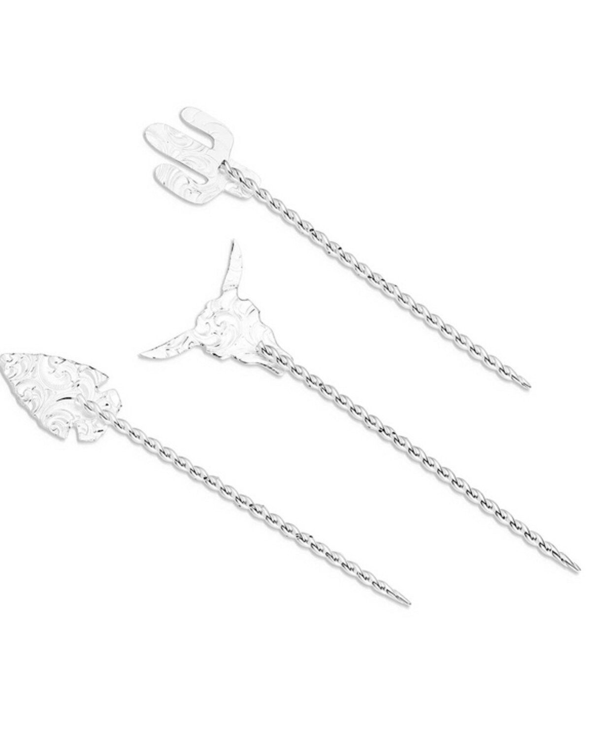 Montana Silversmiths Southwest Hat Picks - 3 Pieces