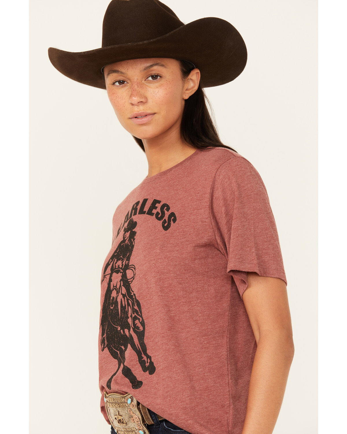 Shyanne Women's Fearless Short Sleeve Graphic Tee