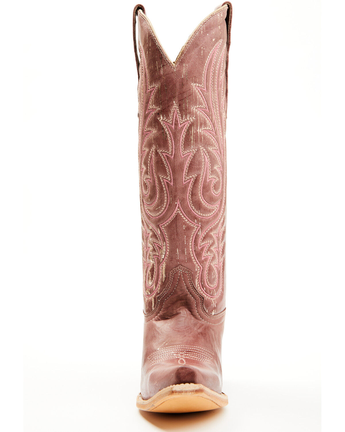 Circle G Women's Embroidered Tall Western Boots - Snip Toe