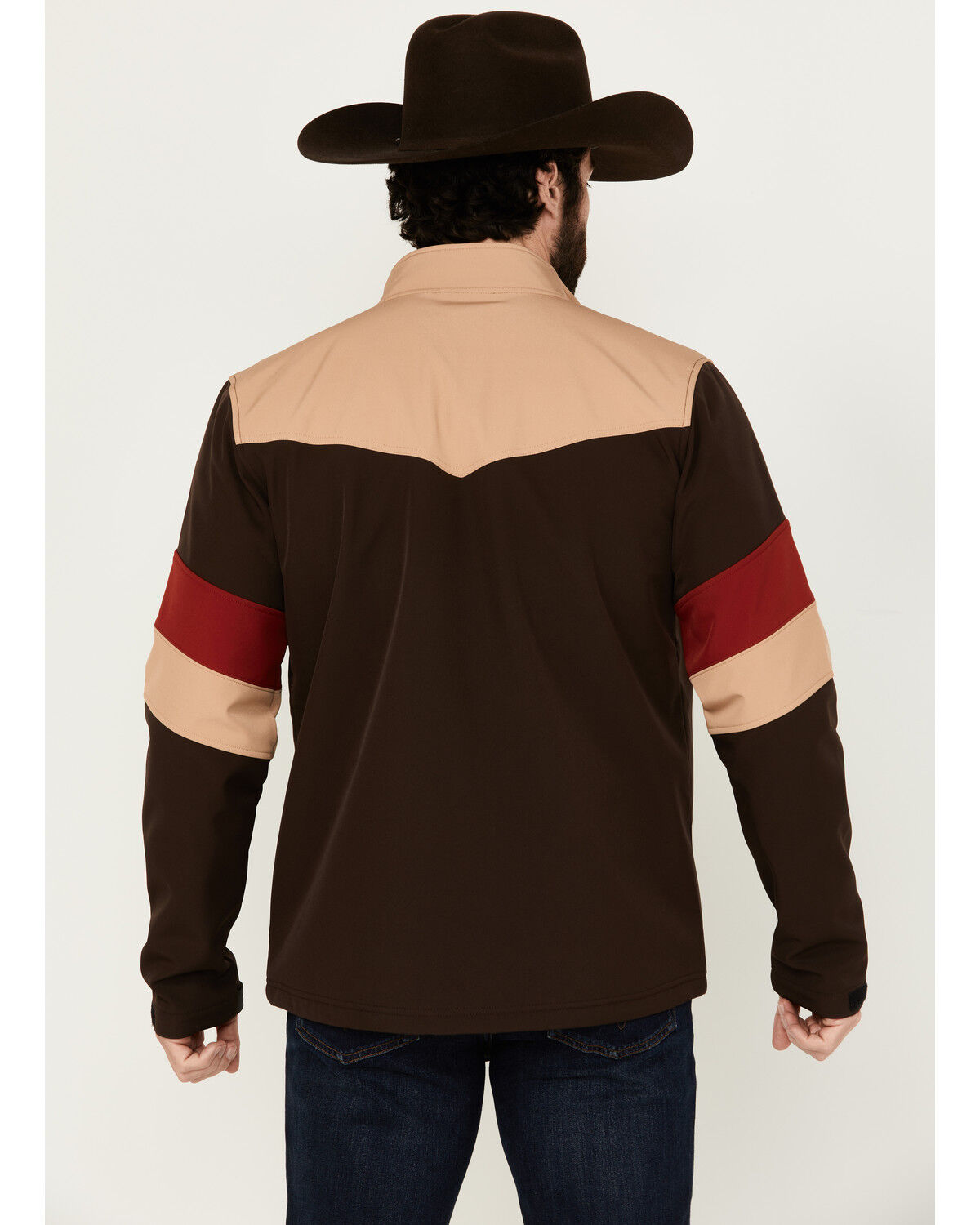 RANK 45® Men's Chevron Moto Softshell Jacket