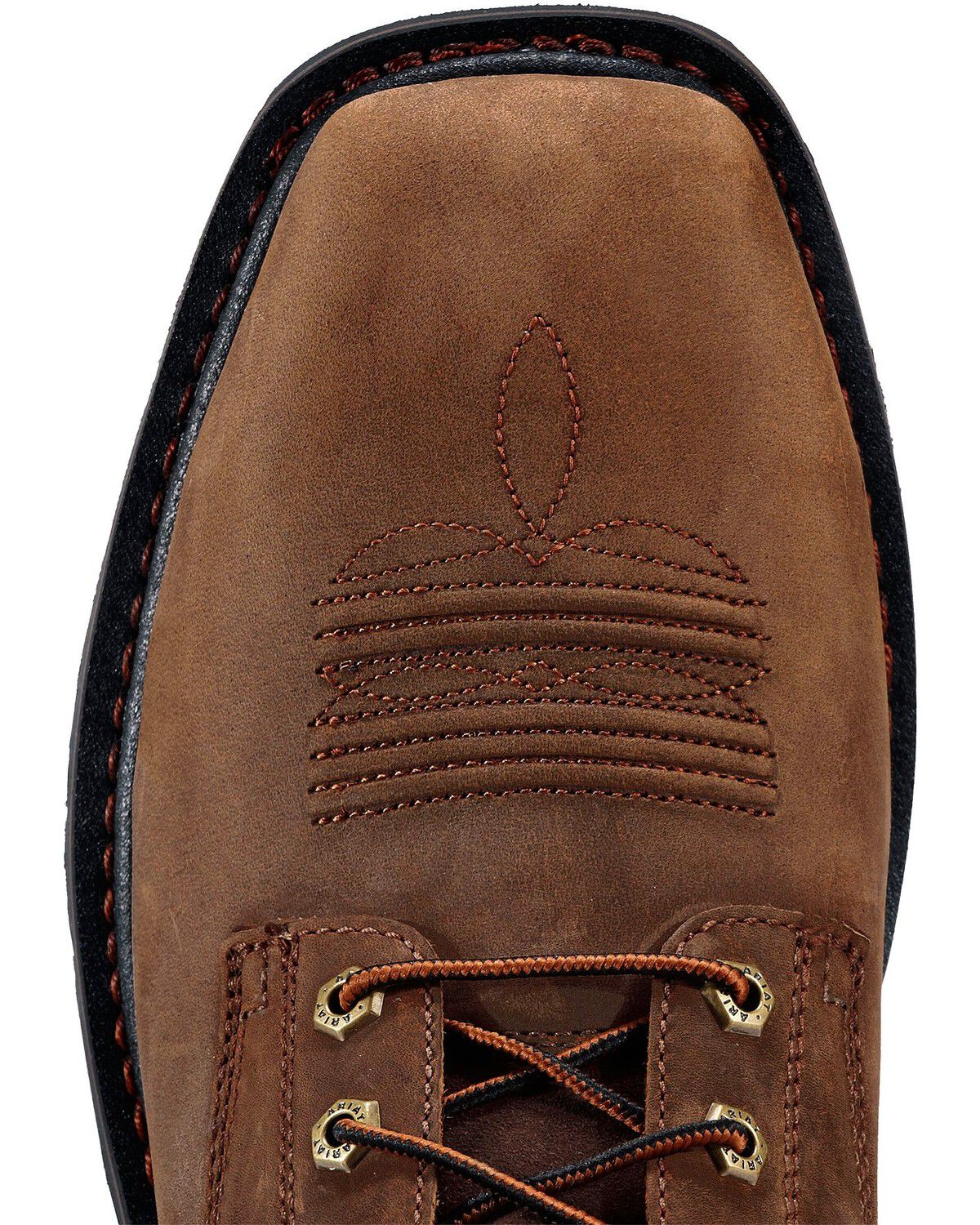 Ariat Men's Cascade 8" Lace-Up Work Boots - Square Toe
