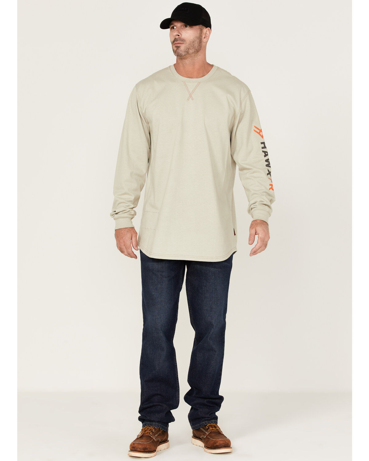 Hawx Men's FR Logo Long Sleeve T-Shirt
