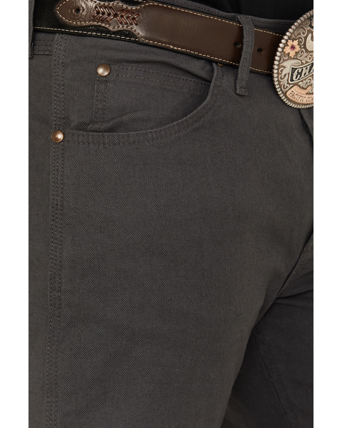Wrangler Men's Tough Comfort Regular Fit Stretch Canvas Pants