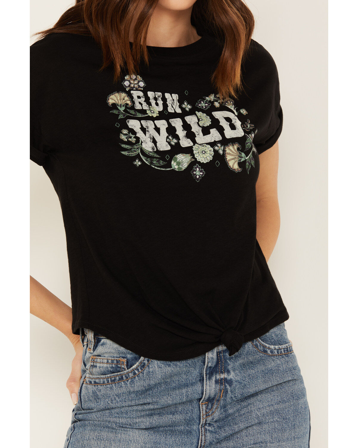 Shyanne Women's Run Wild Short Sleeve Graphic Tee