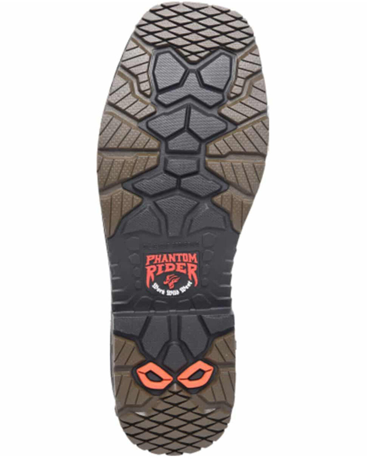 Double H Men's 11" Phantom Rider Waterproof Western Work Boots - Composite Toe