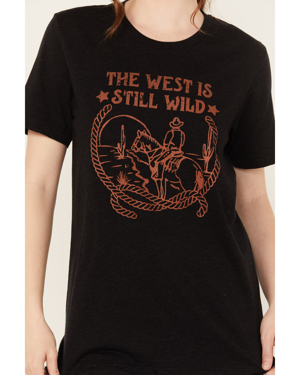 Ali Dee Women's The West is Still Wild Graphic Tee