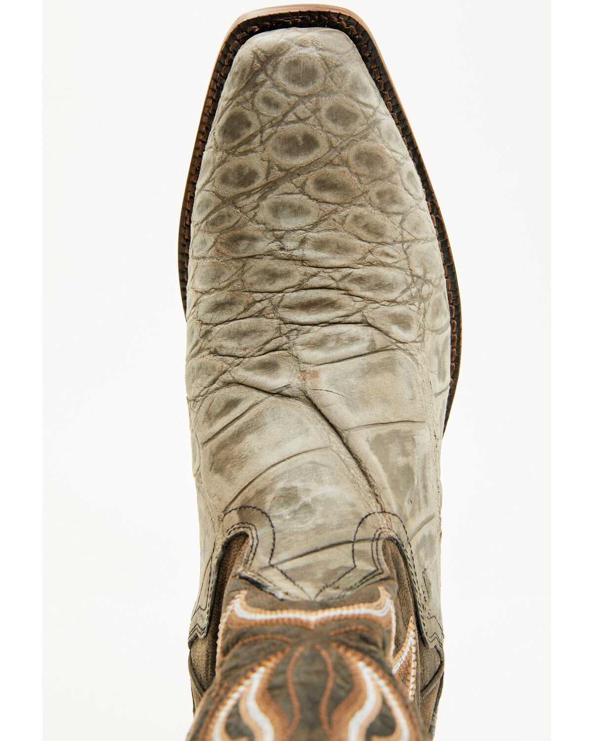 El Dorado Men's Exotic Alligator Western Boots - Square Toe
