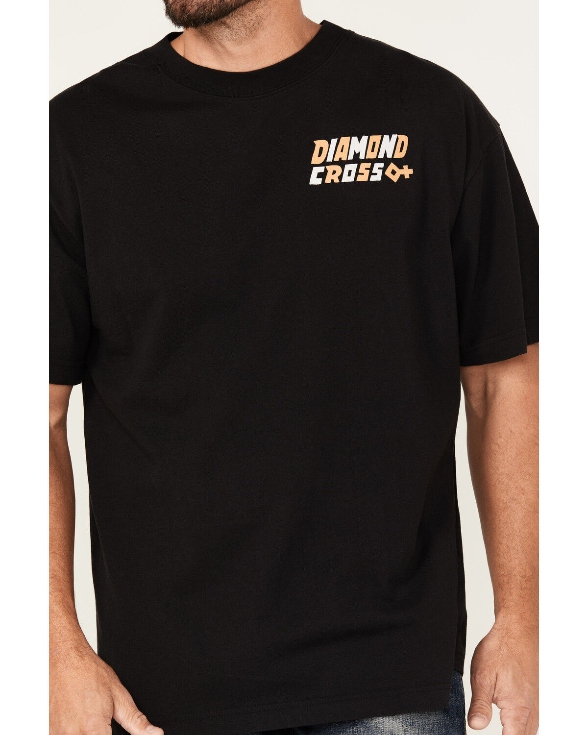 Diamond Cross Ranch Men's Ride Far Short Sleeve Graphic T-Shirt