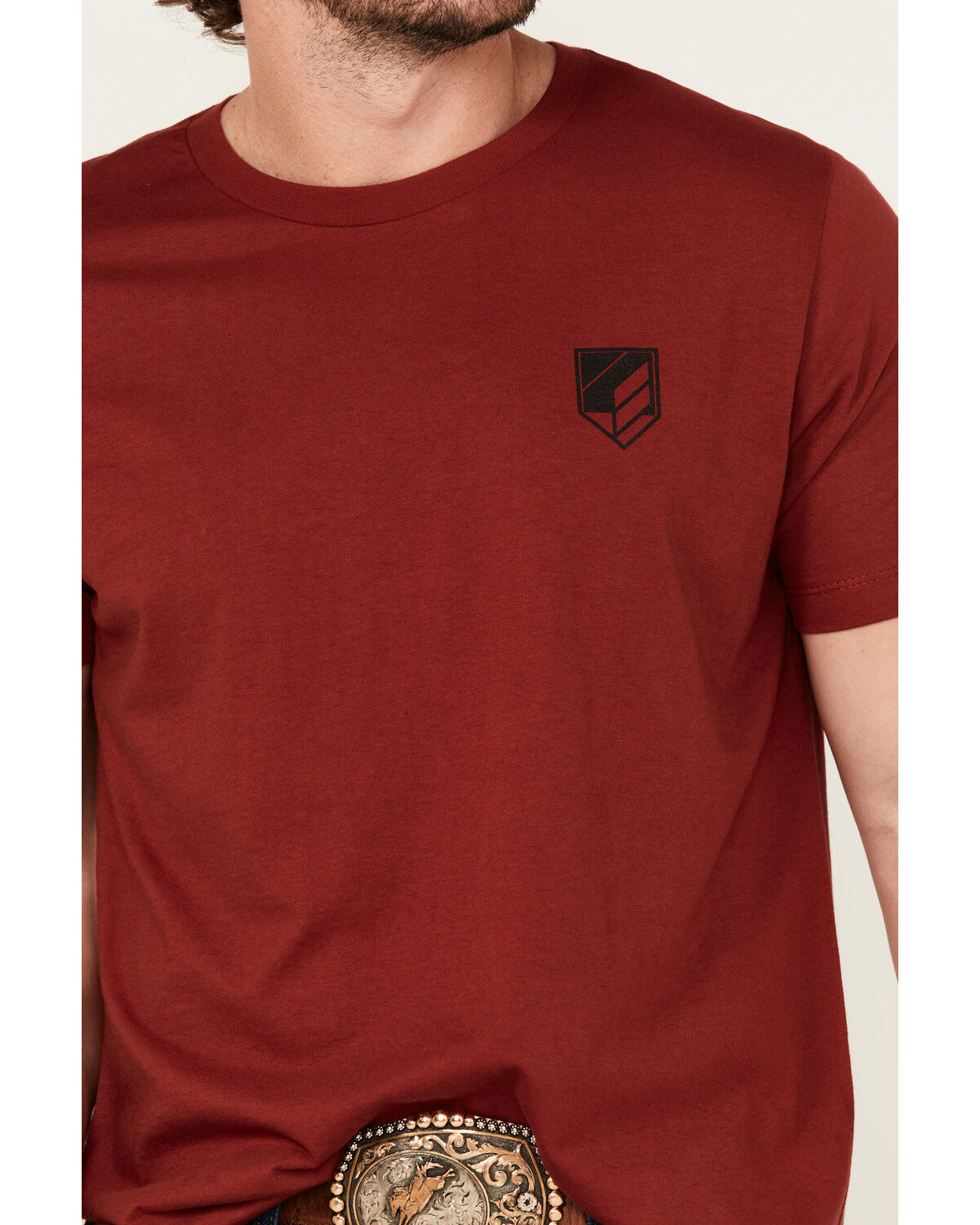 RANK 45&reg; Men's Rough Rider Short Sleeve Graphic T-Shirt