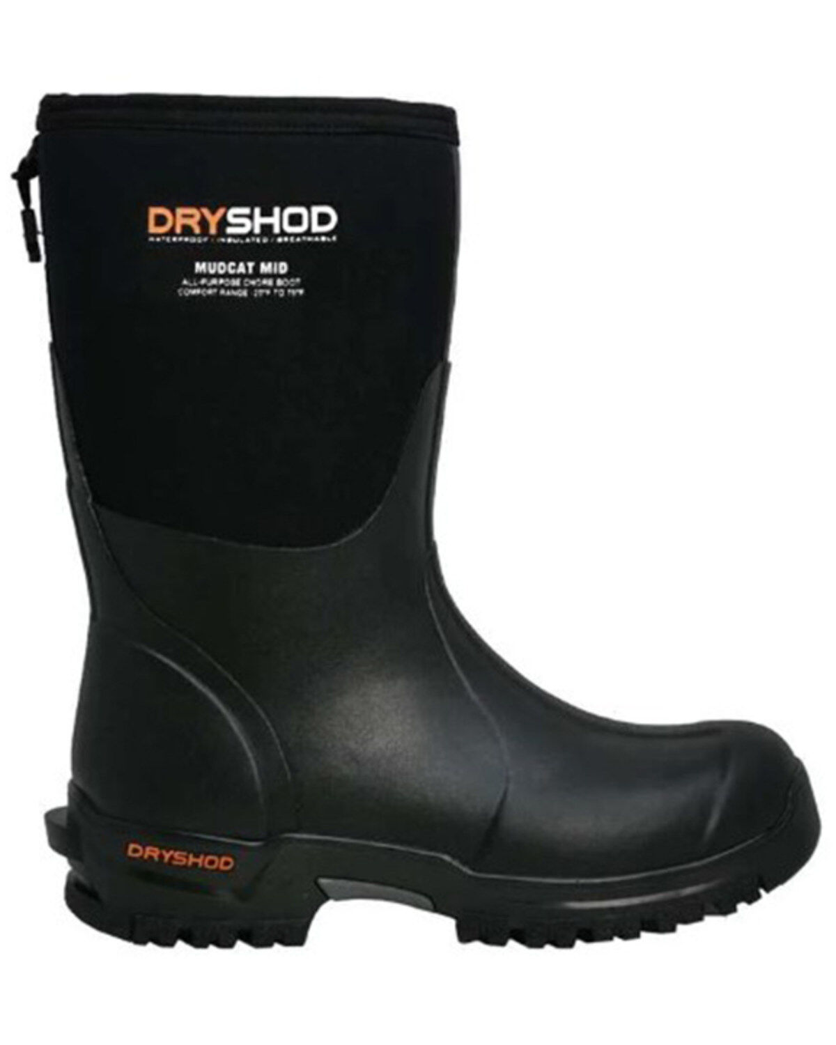 Dryshod Men's Mudcat Mid-Calf Work Boots - Soft Toe
