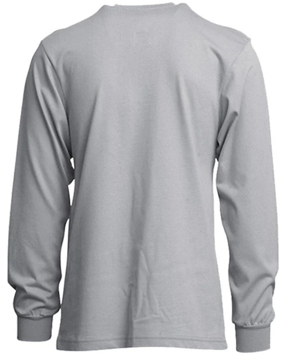 Lapco Men's FR Long Sleeve Button-Down Henley Work Shirt - Big & Tall