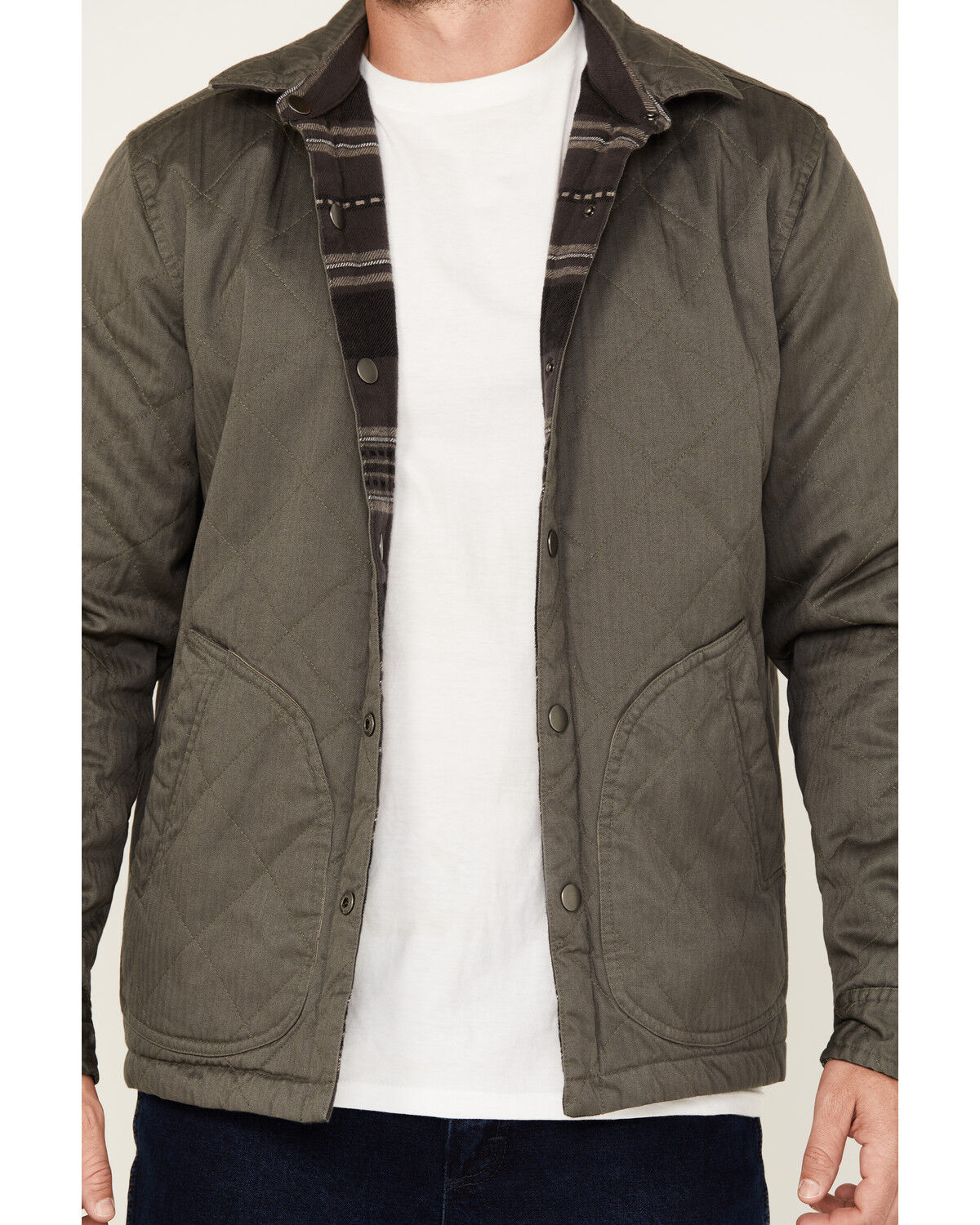 Brothers and Sons Ebbit Reversible Blanket Jacket