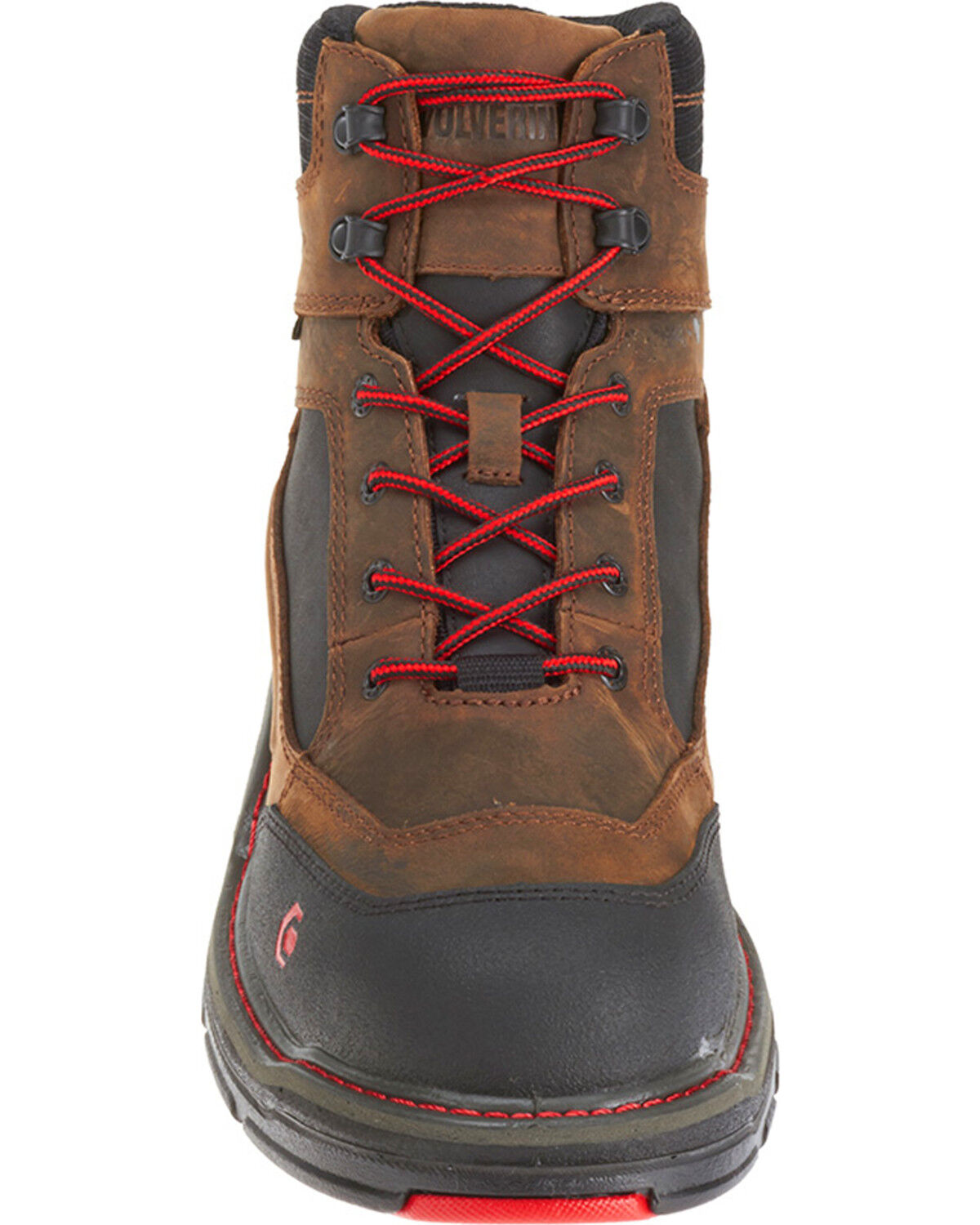 Wolverine Men's Overman Waterproof Carbonmax 6" Work Boots - Round Toe