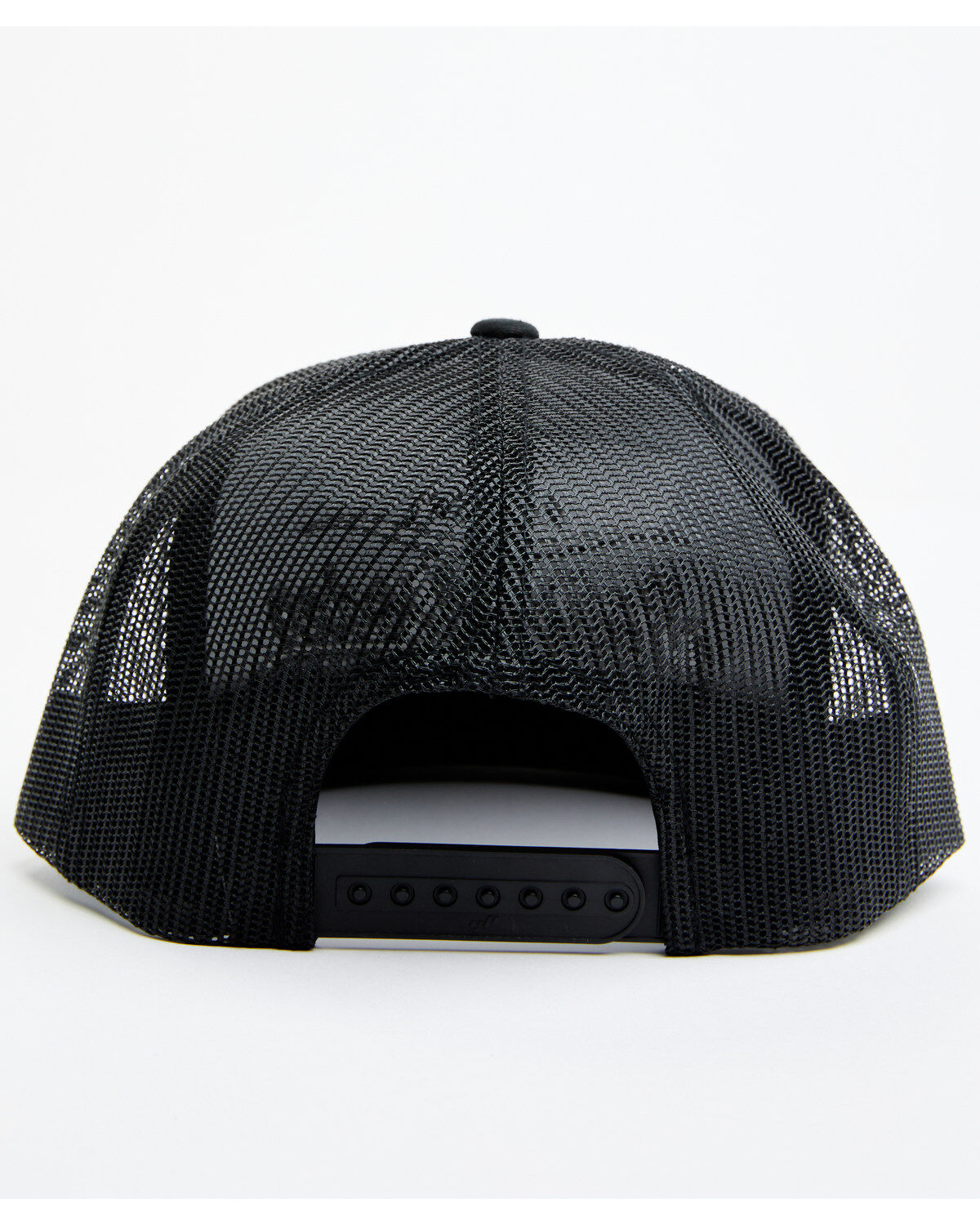 Salty Rodeo Men's Blackout Logo Trucker Cap