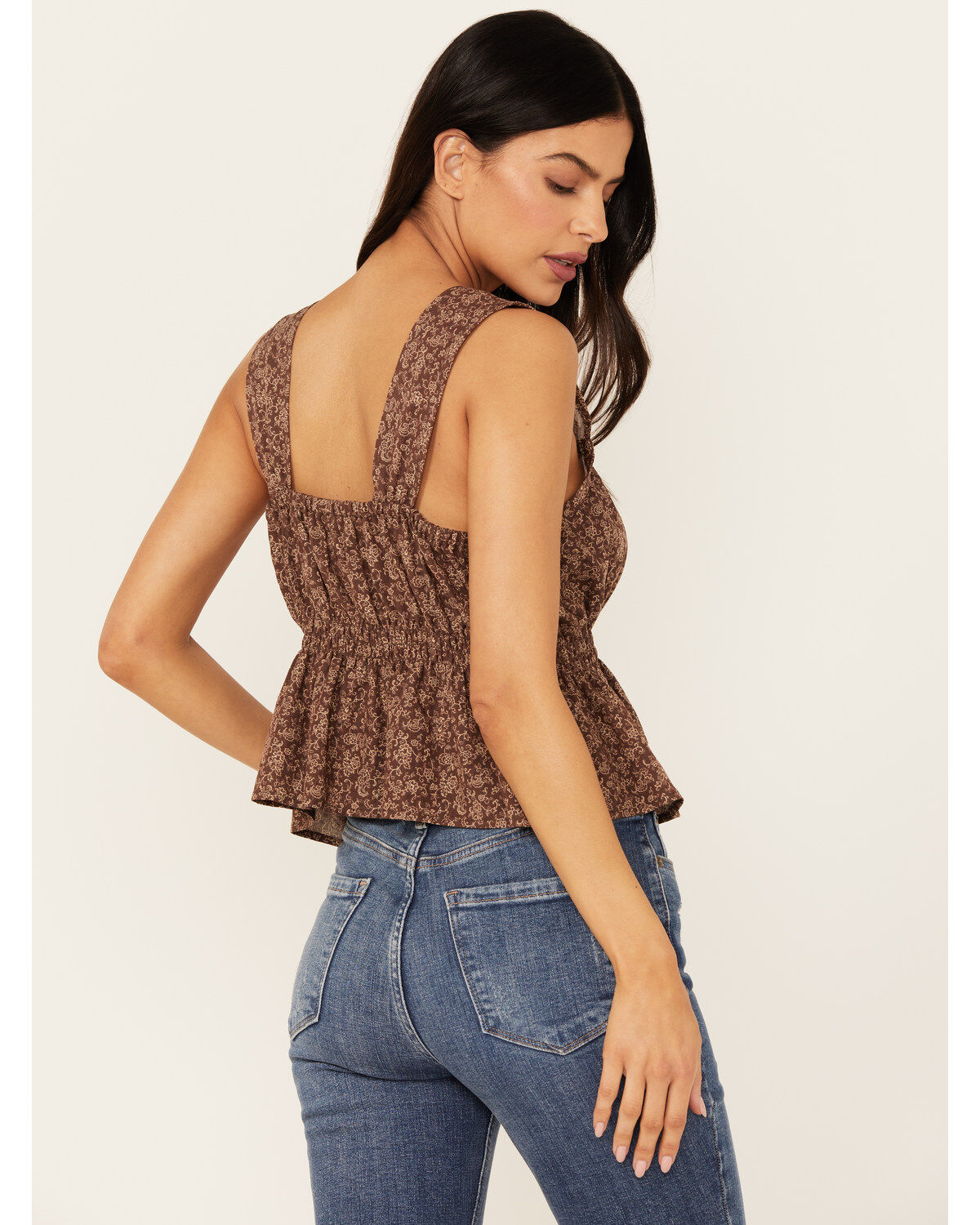 Cleo + Wolf Women's Bradley Floral Printed Tank Top