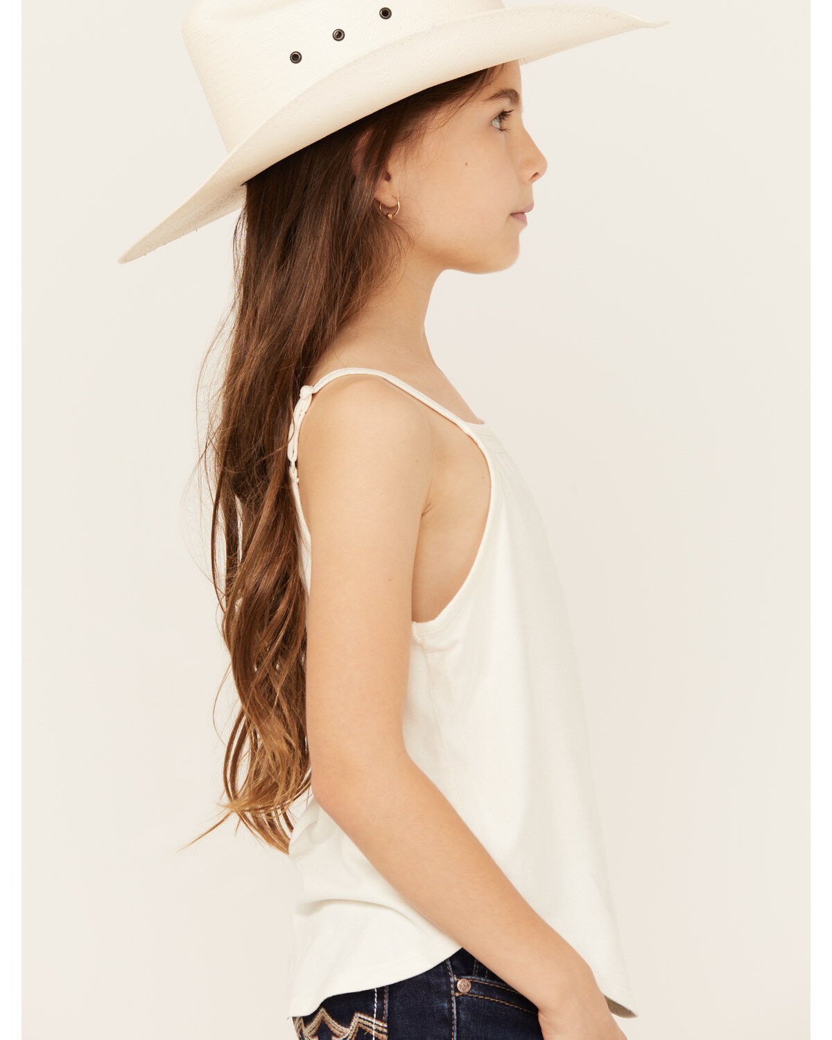 Shyanne Girls' Crochet Lace Trim Tank