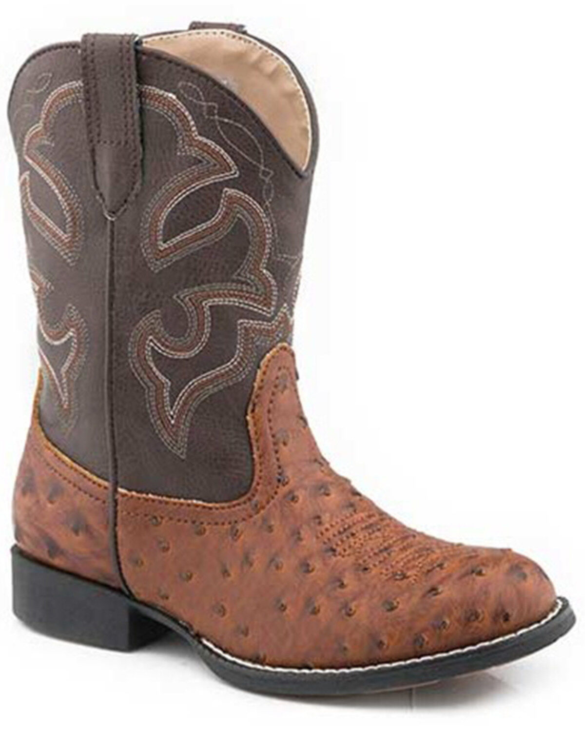 Roper Toddler Boys' Cody Western Boots - Round Toe