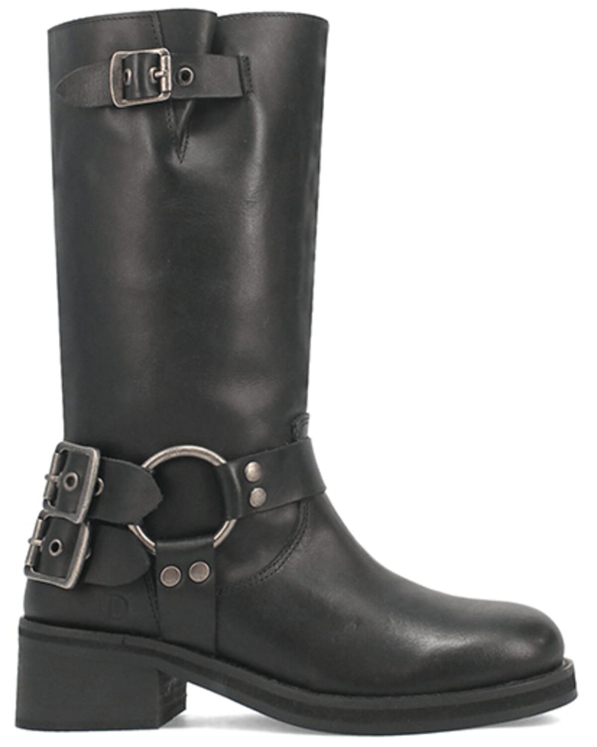Dingo Women's Harlee Motorcycle Boots - Round Toe