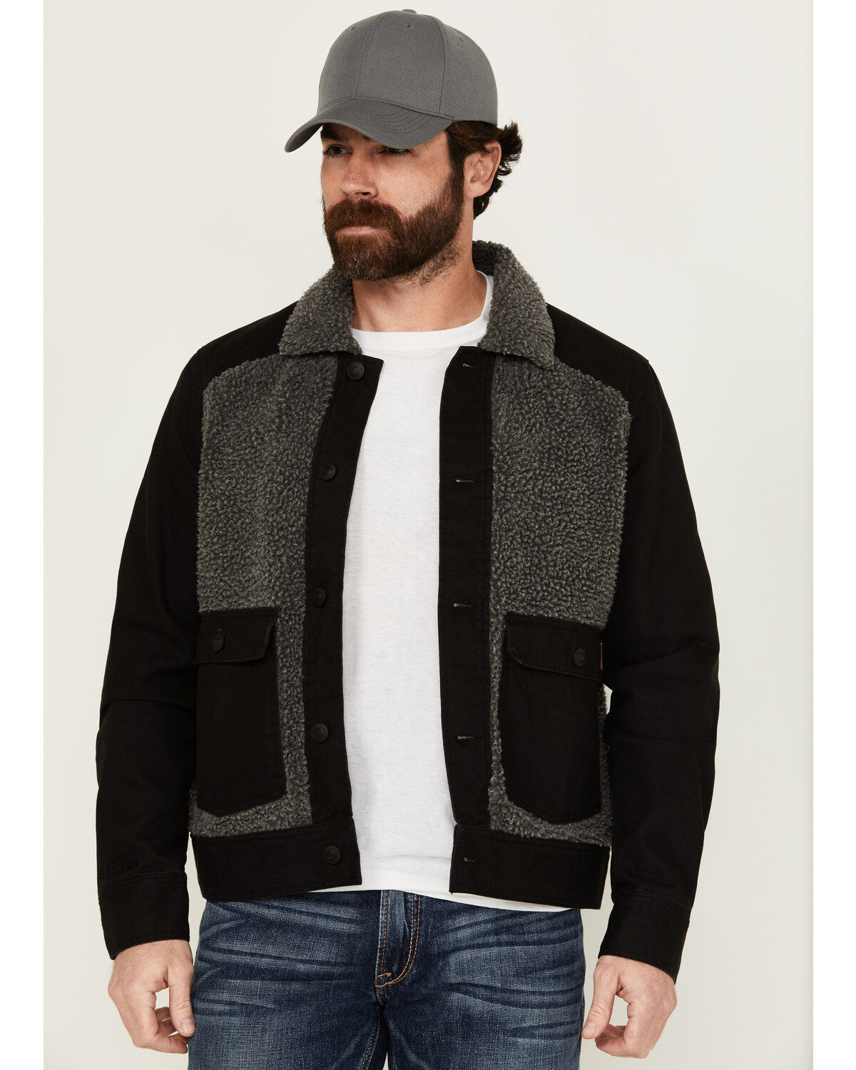 Brothers and Sons Men's Warren Blanket Sherpa Jacket