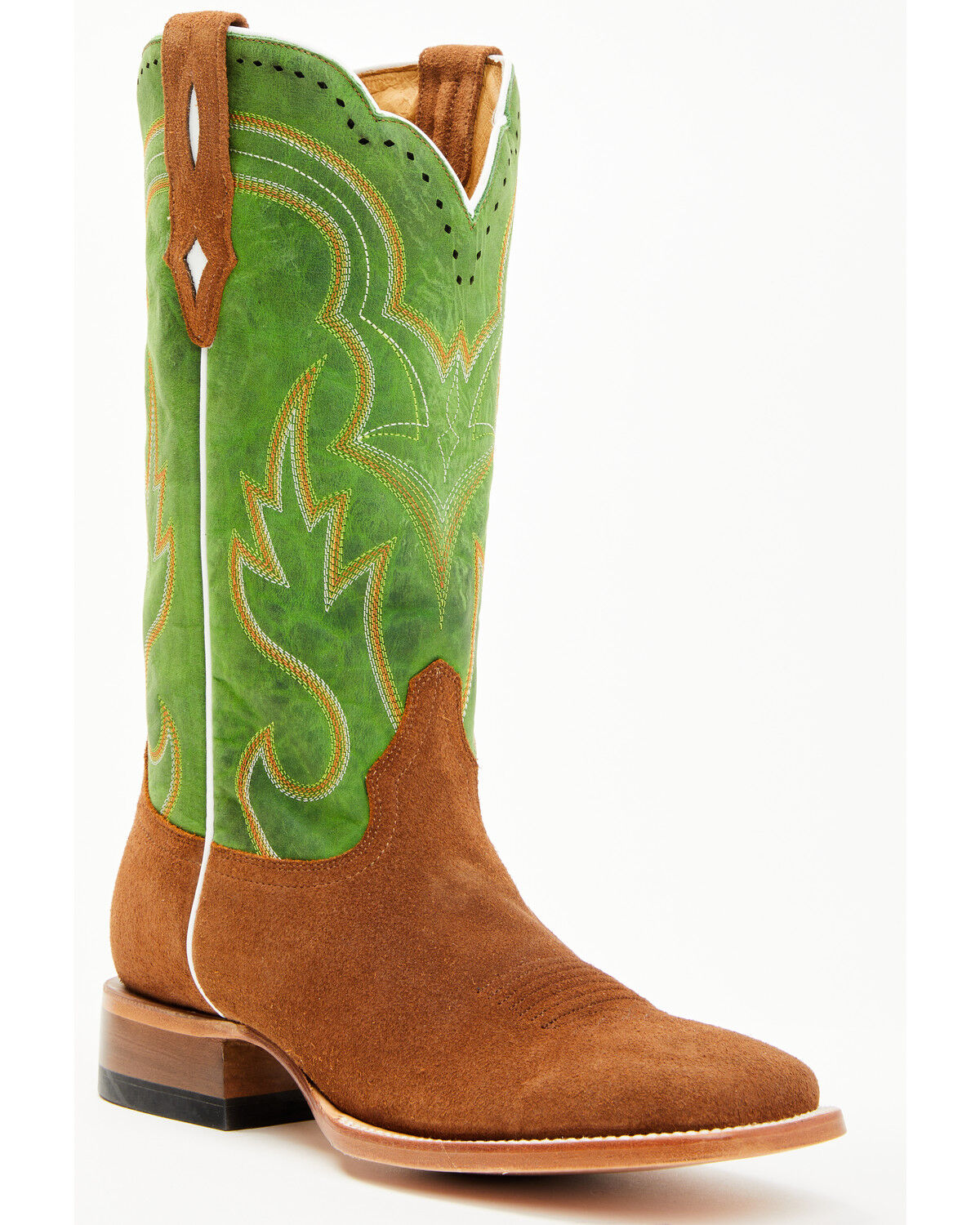 Cody James Men's Tomahawk Roughout Tall Western Boots - Broad Square Toe