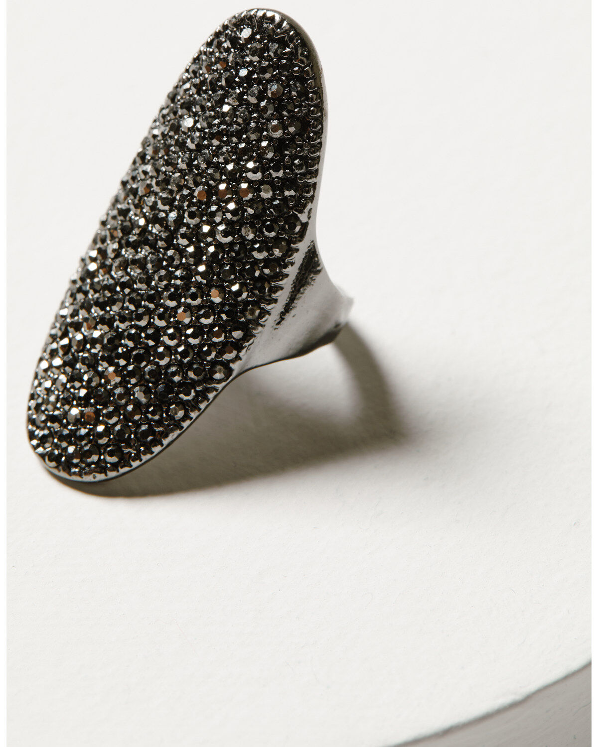 Shyanne Women's Enchanted Forest Pewter Sparkle Statement Ring