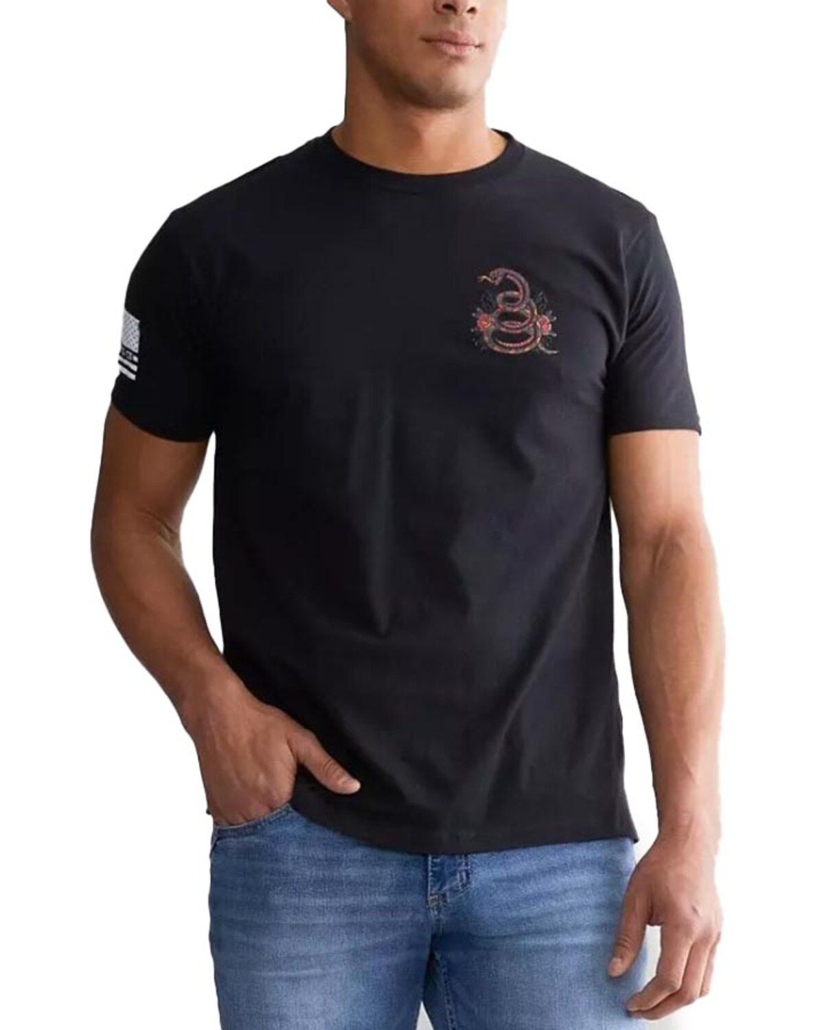 Howitzer Men's Tattoo Tread Short Sleeve Graphic T-Shirt
