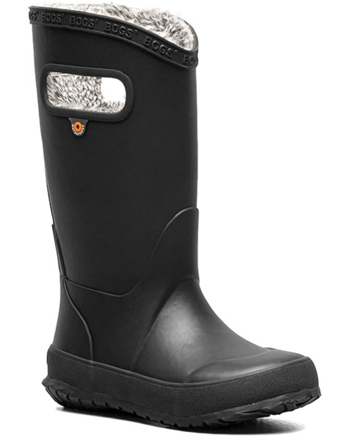 Bogs Boys' Plush Rain Boots - Round Toe