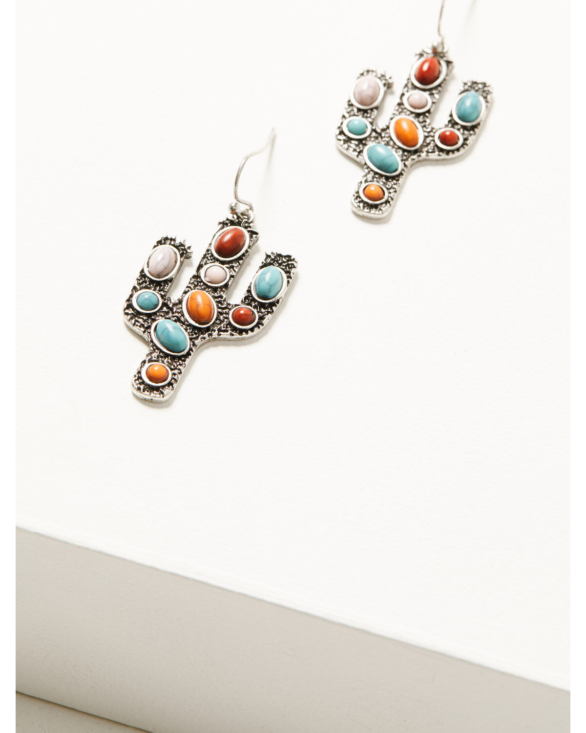 Shyanne Women's Cactus Feather Hoop Earring Set - 3 Piece