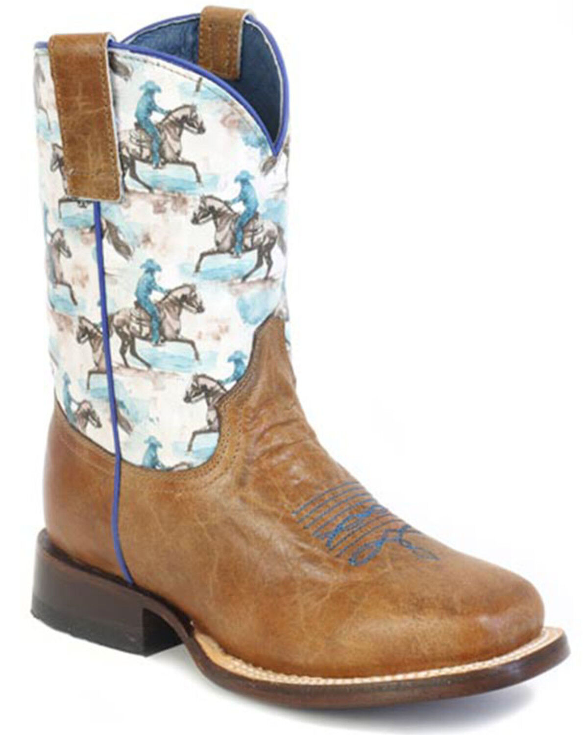 Roper Little Boys' Ranger Western Boots - Broad Square Toe