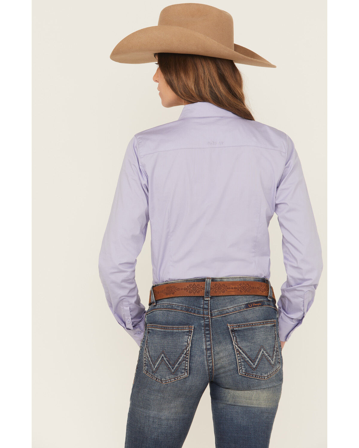 Ariat Women's Boot Barn Exclusive Solid Kirby Long Sleeve Button-Down Stretch Western Shirt
