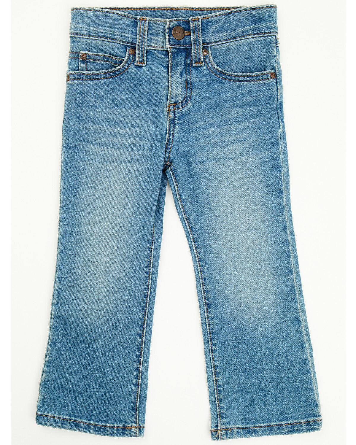 Wrangler Toddler Boys' Light Wash Straight Denim Jeans